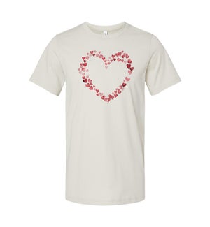 Watercolor Hearts Tee